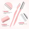 Eyebrow Trimmer Portable Eyebrow Trimmer Makeup Tool Kit Razors Remover Lady Shaver Shaper The Face 231216