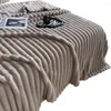 Blankets Autumn And Winter Thickened Plush Blanket Fashionable Warm Cover Air Conditioning Nap Sofa