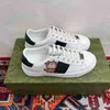 Nouveau Casual Chaussures Bee Ace Sneaker avec Web Low Hommes Femmes Chaussures Haute Qualité Tigre Brodé Noir Blanc Vert Rayures Baskets De Marche 02