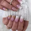 Faux ongles en feuille d'or, paillettes durables, réutilisables, pas faciles à déformer pour la décoration à la main, Nail Art