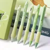 5Pcs Gel Pens Retractable Quick Dry Ink 0.5mm Fine Point Black Smooth Writing School Office Supplies