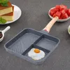 Sartenes cocina dividida parrilla Pan multifuncional desayuno fabricante utensilios de cocina sartén para huevos para cocinar tocino para hornear