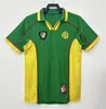 1990 1998 maillot de football rétro Cameroun 1994 1998 maillot de football rétro Maroc personnalisé