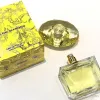 Marka Kadın Parfüm Kadınlar için Püskürtme 90ml Doğal Sprey Göz kamaştırıcı ve Muhteşem Sarı Şişe Çiçek Notları İyi Koku EDT Kalıcı Lezzet Yüksek Kalite