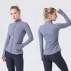 Kadın Scuba Hoodie Yarım Zip Tasarımcı Tayt Yoga Sweatshirt Kadınlar İçin İşlemeli Etiketi Tanımla Spor Salonu Aktif Setleri Açık Hava Sporları Jogging Hoody Boyut 2-12