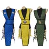 Сексуальная юбка Mortal Kombat Subzero Reptile Scorpion Cosplay Costum