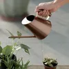 Sprayers Stainless Steel Long Spout Watering Cans Golden Bronze Crossborder Gardening Household Metal Retro 231216