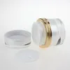 Storage Bottles China Suppliers 15ml Mini Plastic Cosmetic Jar For Cream. 15g Eye Cream Pearl White Acrylic