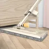 Швабры PEISI Magic SelfCleaning Squeeze Mop из микрофибры Spin And Go Flat для мытья полов, инструмент для домашней уборки, аксессуары для ванной комнаты 231216