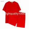 Mens T-shirt mens fashion T-shirt designer top shorts set letter printed short sleeved sports shirt t-shirt pullover cotton summer bottoming shirt44