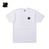 T-shirts pour hommes invaincu à manches courtes 100% coton imprimé col rond couple t-shirt belle marque à la mode cinq barres