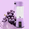Fruit Vegetable Tools Portable Juice Blenders Summer Personal Electric Mini Bottle Home USB 6 Blades Juicer Cup Machine For Kitchen 231216