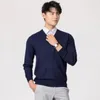 Mens Sweaters Men Cashmere Sweater Autumn Winter Soft Warm Jersey Jumper Robe Hombre Pull Homme Hiver Pullover VNeck ONeck Knitted 231216