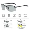 Men Polarized Driving Glasses Male Change Color Sun Glasses Day Night Vision Photochromic Sunglasses