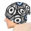 Basker Evil Eye Purple Knit Hat Party Hats Fashion Beach Women Caps Men's