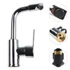 Bathroom Sink Faucets Faucet Deck Mounted Mixer Tap 360 Degree Rotation Stream Sprayer Nozzle Toilet Cold