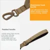 Dog Collars Leashes Tactical Dog Leash Elastic Dog Strap NO PULL Nylon Reflective Lead Traction Rope Training Walking Hunting Durable Dog Leash Line 231216