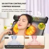 マッサージネックピローズMoxiBustion Magnet Therapy Vibrating Bibrating Mat Electric Massage Mattress for Back Foot Full Body Pain Relief Relexation 231216