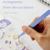 Dricka sugrör 2/4st för nagelklistermärken Multifunktionell tång med silikon Cover Art Tool Manicure Accessories Rostfritt stål