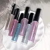 Lipgloss, 9 Farben, holografischer Make-up-Lippenstift, Perlglanz-Meerjungfrau, polarisierter Farbton, wasserdicht, langlebig, glänzende Lippen