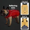 Dog Apparel High Quality Dog clothes Quilted Dog Coat Pet Warm Jacket Vest Big Dog Retro Cozy Thick Vest Clothing 6 Colors 231216