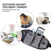 Dog Collars Leashes YOKEE Dog Walking Bags Training Pet Treat Bag Fanny Pack Hands-Free Candy Pouch Bungee Leash Dog Feed Bowls Storage Water Cup 231216