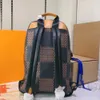 Style designerskie torby dla mężczyzny kobiety plecaki z fakturą brązowe kwiaty plecaki czarne torebki z sieci Bookbags Kobiety mężczyzn luksusowe torebki Vuttons 5A jakość plecak wysokiej jakości plecak