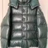 Jaquetas masculinas Designer Mon Jacket 70º aniversário para homens inverno puffer casacos acolchoados e espessados blusão clássico França marca com capuz zip quente mater9b99