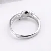 Design de montagem de anel de pérola de água doce para mulheres 925 prata esterlina zircão acessórios em branco 5 peças278p