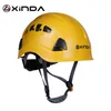 Capacetes de esqui Xinda Professional Mountaineer Rock Climbing Capacete Segurança Proteger Outdoor Camping Caminhadas Equitação Kit de Sobrevivência 231216