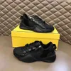 Top Luxury Men Flow Zapatillas de deporte Zapatos Nylon Gamuza Casual Mujer Pareja Deportes Malla Cremallera ligera Cremallera de goma Suela Tech Telas Entrenador al aire libre Eu35-46