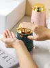Badaccessoireset Keramische douchegelfles Shampoo Lichte luxe badkamerpers Handdesinfecterende lotion