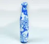 Tubo de cerâmica de pino quente comprimento 78MM tubo de porcelana azul e branco individual