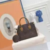 2024 Moda Onthego Mujeres Luxurys Designers Bolsas Bolsos de cuero genuino Messenger Crossbody Bolsa de hombro Totes Wallet Bolsa de compras M45039