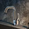 Set rubinetti per lavabo Gun Grey Bagno e miscelatore acqua fredda in ottone Gru per lavabo argento Arrivo 231216