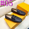 40MODEL Hot Sale Leather Luxury Men Shoes Casual Comfortable Designer Loafers Moccasins High Quality Shoes Male Lightweight Driving Footwear