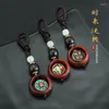 Keychains Ambergris Nepal Key Chains&Key Rings Vintage Elephant OHM OM AUM Buddha Pendant Keychain Car Holder Chain Yoga Jewelry