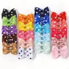 Accessoires pour cheveux 20 pièces/lot, ruban gros-grain de couleur unie, nœud papillon pour enfants, nœuds faits à la main, Barrettes pour bébés filles, épingles à cheveux, accessoires Po, ensembles cadeaux