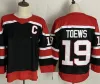 2023 Reverse Retro 19 Jonathan Toews Hockey-Trikots 88 Patrick Kane 4 Seth Jones Herren Home Red Winter Classic Black C Patch