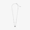 Ny ankomst 100% 925 Sterling Silver Pumpkin Coach Collier Halsband Fashion Jewelry Making For Women Gifts 2067