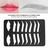 Eyebrow Tools Stencils Eyebrow Lip Stencils Fashionable Mall Eye Brow Shape Kit återanvändbar Makeup Shaper Microblading Permanent Tattoo Supplies 231216