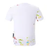 Mens Tshirt Designer PP Skull Diamond Tshirts e s redonda Urso Urso Plein Camiseta T-shirt Philipps Clothing PP SS Men pp com cristais pescoço de hip hop Tees de roupas TNS 08dn