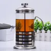 Kaffekrukor franska pressar potten praktisk tillverkare multifunktionell hållbar vattenkokare tekanna rostfritt stål glas kaféer y231216