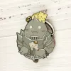 Fullmetal Alchemist mignon émail broche Anime broches Badges sur sac à dos choses mignonnes accessoires pour bijoux japonais Manga cadeau broche BJ