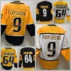 2023 스타디움 시리즈 35 Pekka Rinne Jersey 9 Filip Forsberg 59 Roman Josi 64 Mikael Granlund Matt Duchene Ryan Johansen Yellow White Hockey ''