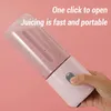 Fruit Vegetable Tools 500ml Mini Portable Blender Bottle USB 6 Blades Fresh Juicer Smoothies Mixer Machine Crusher Food Processor for Kitchen 231216