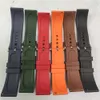 Sport 20mm 22mm Sizes Can Custom Colors Quick Release FKM Rubber Watch Band