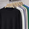 Mens Sweaters Crewneck Base Shirt with The Autumn and Winter System of All Sweater Spring Loose Trend 231216