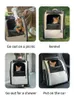 Cat S Crates ev Pet Kedi Çantası Nefes Alabilir Tuval Taşınabilir Kedi Sırt Çantası Açık Seyahat Taşımacılığı Çantası Kediler ve Köpek Yavru Yetenekli Evcil Hayvan Malzemeleri 231216