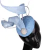 Bérets magnifiques dames chapellerie mariée fête cheveux fascinateur chapeau clips femmes fantaisie plume chapeaux de mariage accessoires bandeau